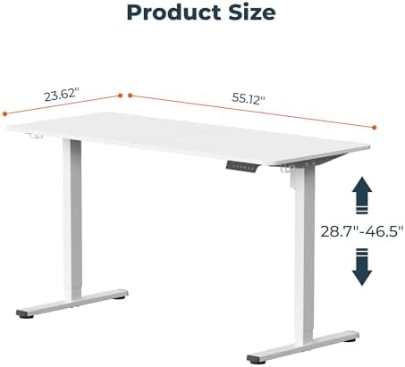 55''x 24'' Standing Desk Electric Adjustable for Home Office - Image 3