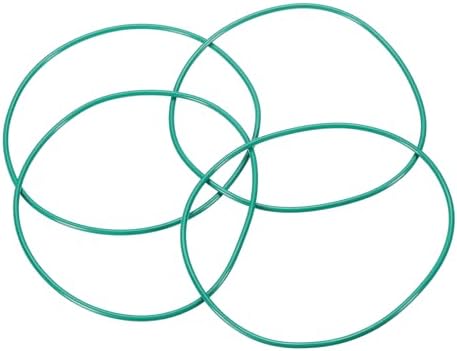4pcs Fluorine Rubber O-Rings 105mm OD 100mm ID 2.5mm Width by Unknown