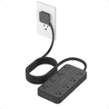 TESSAN Power Strip Surge Protector, 15FT Flat Plug Extension Cord by TESSAN