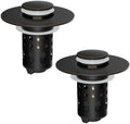 2PCS Universal 4in1 Bathroom Drain Stopper Metal Hair Catcher, Oil Rubbed by GreatHomeEssentialsforYou