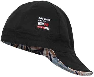 BOCOMAL FR Welding Cap Paisley Printed CAT2 Midweight 6 Pannel Welder Caps - Image 5