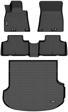 Floor Mats & Cargo Liner Custom for Genesis GV80 5 Seats 2021-2026 by HAFIDI
