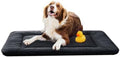 Dog Crate Pad Washable Dog Bed for Crate Large Cozy Mat 48-Inch Dark Gray by VERZEY