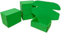 50 Pack 4.3x3.1x2 in Green Mini Shipping Boxes by Unknown