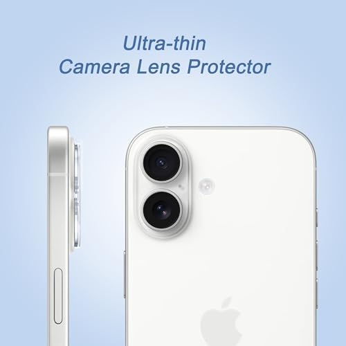 Ailun Screen Protector + Camera Lens Protector for iPhone 17, 3+3Pack - Image 4