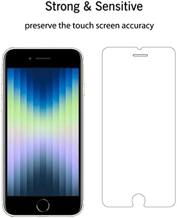 Ailun 3 Pack Screen Protector for iPhone SE 2020 2nd/2022 3rd Gen - Image 5