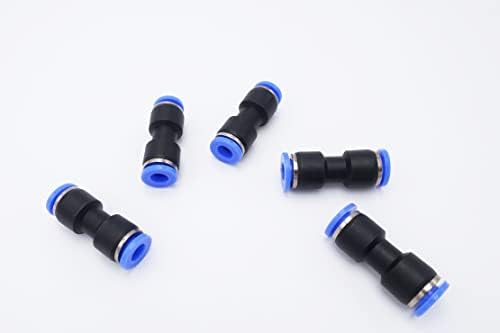 Push to Connect Fitting 6mm Tube OD, Straight Union by IVLPHA