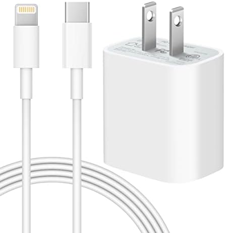 iPhone 14 13 12 Charger Fast Charging 20W USB C Wall Charger with 6FT Cable - Image 4