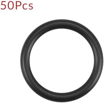 Nitrile Rubber O-Rings 15.4mm OD 11.8mm ID 1.8mm Width, Metric Sealing Gasket for Plumbing, Gas, Automotive and Faucet Repair, Pack of 50 - Image 2