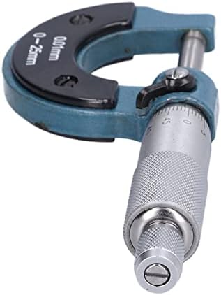 Outside Micrometer, Stainless Steel Thickness Measuring Tool with Wrench, 0-25mm Range, 0.01mm Precision - Image 4