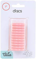 Talia Discbound Notebook - Discs (Salmon, 1Inch) by Talia