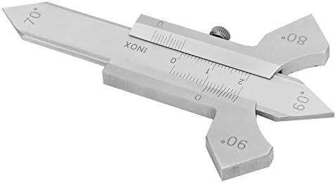 Weld Stitch Gauge, Stainless Steel Welding Measurement Tool for Fillet Weld Inspection and Stitch Angle Measurement, Ideal for Professional Welders and Metal Fabricators - Image 5
