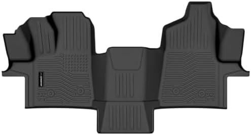 AUXKO All Weather Floor Mats for Ford Transit 2022-2026 - Image 2