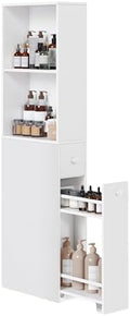 VASAGLE Slim Bathroom Storage Cabinet, Narrow Freestanding, with Drawers by Unknown