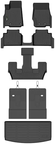 Floor Mats & Cargo Liner for Jeep Grand Cherokee L 2021-2026 6-Seats by HAFIDI