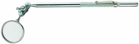 General Tools 555 Glass Inspection Mirror, 8 inch Fixed Length, 1-1/4 Diameter Round Mirror by GeneralTools