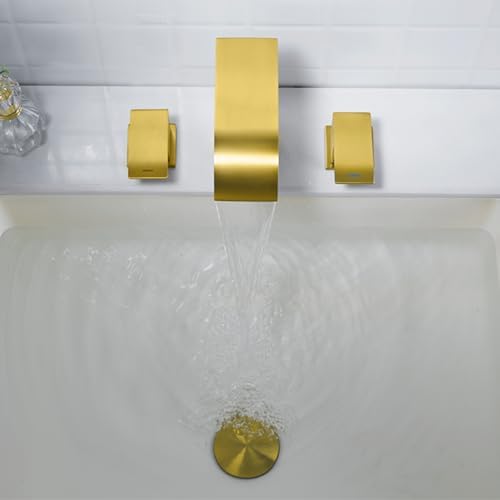 Bathroom Pop Up Sink Drain with Overflow Vessel Sink Lavatory Vanity Stopper Brushed Dark Gold, Bouncing Style Stopper Brass and 304 Stainless Steel,83606-1BDG. - Image 3