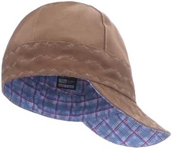 BOCOMAL Welding Cap HRC2 Flame Resistant 10oz Durable Cotton Canvas Duck by BOCOMALFRWORKWEAR