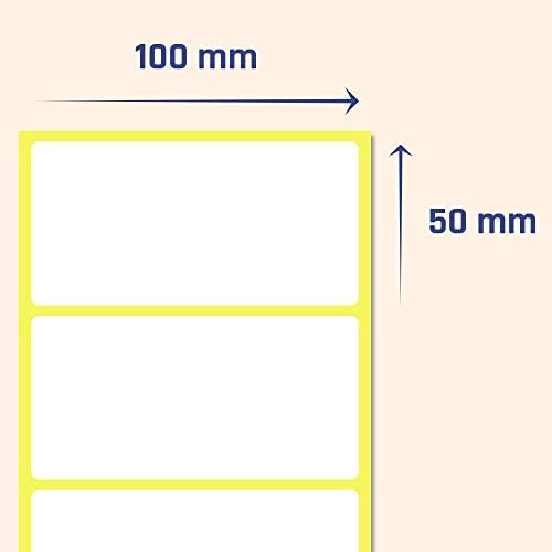 200 Pack, 4" x 2", Labels Stickers for Storage Bins - Matte White - Image 2