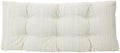 Klear Vu The Gripper Non-Slip Tufted Bench Cushion for Indoor Furniture, Assembled in USA, Entryway Storage, Bay Window, Corner Nook or Piano Seat, 33 Inches, Chenille Cream by KlearVUHomeTextiles