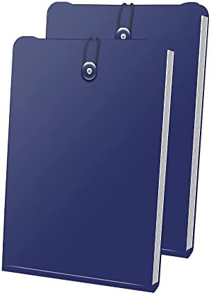 Vertical Accordion File Folder, Expanding File Document Organizer Bag for A4 Letter Size (A4,Letter,11 * 8.5, Blue) by Unknown