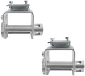 Mytee Products 2 Pack Standard Sliding Bolt on Winch - 5,500 lbs WLL Durable Zinc Coated Steel Bolt-On Winch Application Upto 4 Inch Wide by MyteeProducts