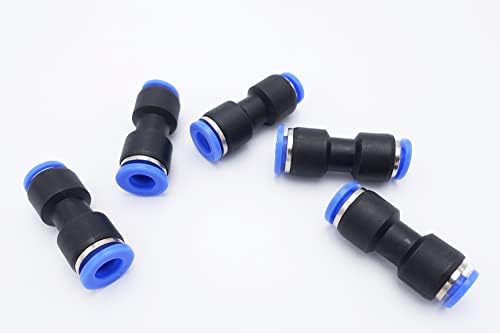 Push to Connect Fitting 1/4" x 5/32" Tube OD, Straight Union by IVLPHA
