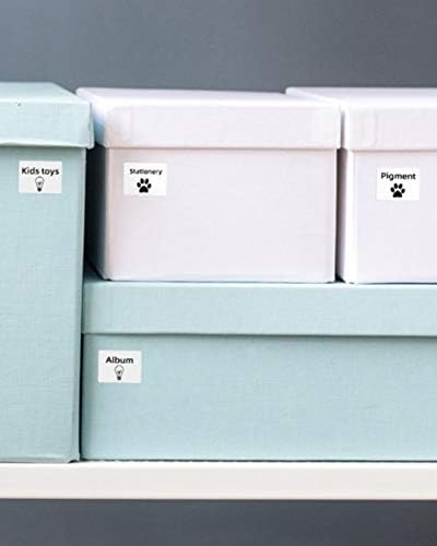 Phomemo Labels- 3 Rolls M110 Label Thermal Paper for M110/M220/M221/M120/M200, 1.57'' x 0.79'' (40x20mm)- Multipurpose Square Self-Adhesive Label, 320 Labels/Roll - Image 6