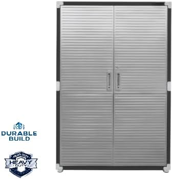 Heavy-Duty Commercial Storage Cabinet (Satin Graphite Black, 48" W x 24" D x 72" H) - Image 4