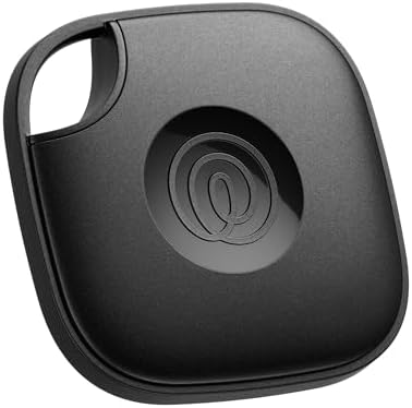 Life360 Tile - Bluetooth Tracker, Keys Finder and Item Locator for Keys, Bags and More. Phone Finder. Both iOS and Android Compatible. 1-Pack (Black) by Life360