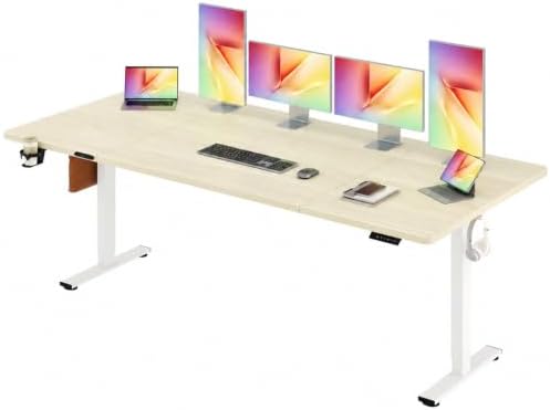 79''x 31'' Standing Desk Electric Adjustable for Home Office by FitStand