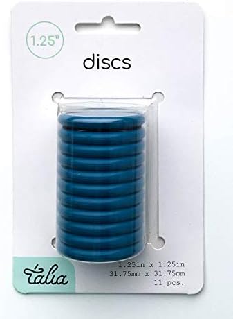 Talia Discbound Notebook - Discs (Deep Lake Blue, 1.25inch) by Talia