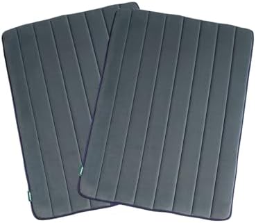 BALANCE Dog Crate Pad, Dog Foam Crate Mat Kennel Pad, Washable Water-Resistant Pet Bed Flat Dogs Cage Mat for XX-Large Dogs, 2 Packs by BalancePet
