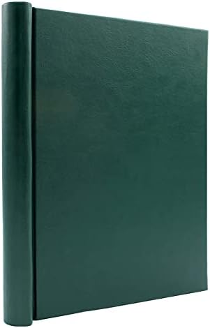 Faux Leather Springback Thesis Binder - Green, 2" Spine, by Bindertek by Bindertek
