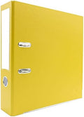2-Ring Premium Lever-Arch Binder - Yellow, 3" Spine, by Bindertek by Bindertek
