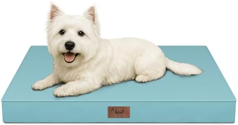 Waterproof Orthopedic Dog Crate Bed for Small Dogs & Cats by TailStories