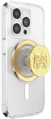 PopSockets Phone Grip for MagSafe, Magnetic Holder- Elephant Token by Unknown