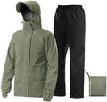 iCreek Rain Suit Waterproof Breathable Lightweight 2-Piece Rain Gear Unisex by iCreekoutdoor