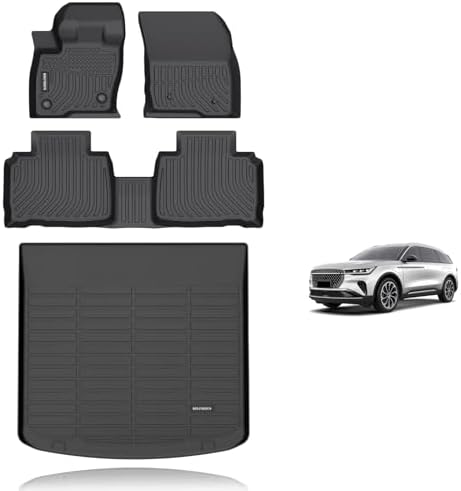 KELCSEECS Floor Mats for Lincoln MKX 2016-2018/Lincoln Nautilus 2019-2023 by KELCSEECS
