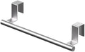 Cabinet Door Towel Bar, Kitchen Towel Holder, Silver, Single by Qflushor