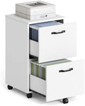 VASAGLE 2-Drawer File Cabinet, Small Rolling Filing Cabinet by VASAGLEbySONGMICSHOME