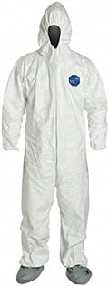 DuPont Tyvek 400 TY122S Disposable Protective Coverall Hood, Boots by DuPontPersonalProtection