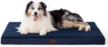 Bedsure XL Dog Bed for Crate, Pet Bed with Washable Cover, 41x29 Inch Navy by BEDSURE