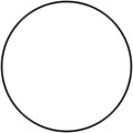 uxcell Nitrile Rubber O-Rings 195mm OD 188.8mm ID 3.1mm Width, Metric Sealing Gasket, Pack of 1 by uxcell