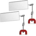 Copkim 2 Pcs Inspection Mirrors Magnetic Base 4 x 2 Inch 360° Adjustable by Copkim