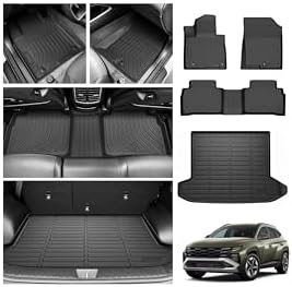 Cartist Floor Mats for Hyundai Tucson Gas 2022-2025 2026 (Not Fit Hybrid or PHEV), All Weather Cargo Liner for Tucson Accessories, Heavy Duty Tucson SE | SEL | Limited | XRT Car Mats, Car Accessories by cartist