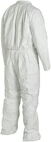 DuPont Tyvek 400 TY120S Disposable Protective Coverall, White, Medium (Pack of 25) - Image 5