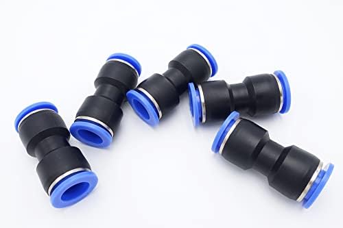 Push to Connect Fitting 1/2" Tube OD, Straight Union by IVLPHA
