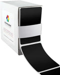 ChromaLabel 2 x 3 Inch Black Rectangle Labels, Writable, 250/Box by ChromaLabel