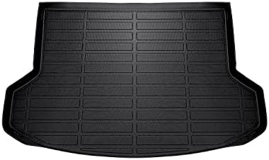 Cartist Cargo Liner Custom Fit for Kia Seltos 2021-2024 2025 2026 in Upper Position(Fits Without Subwoofer)(No SX Turbo Models) All Weather Trunk Floor Mat TPE Waterproof by cartist